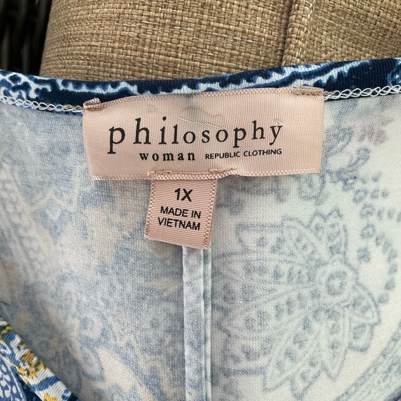Philosophy tunic EUC - Picture 3 of 5
